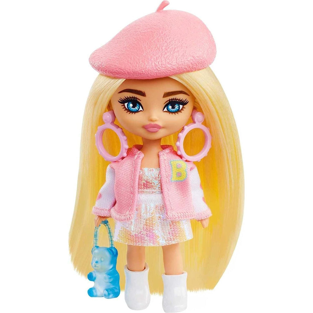 Barbie Xtra Mini Doll with Blonde Hair 3.25 Inch Multicolor Hkp88 Age- 3 Years & Above