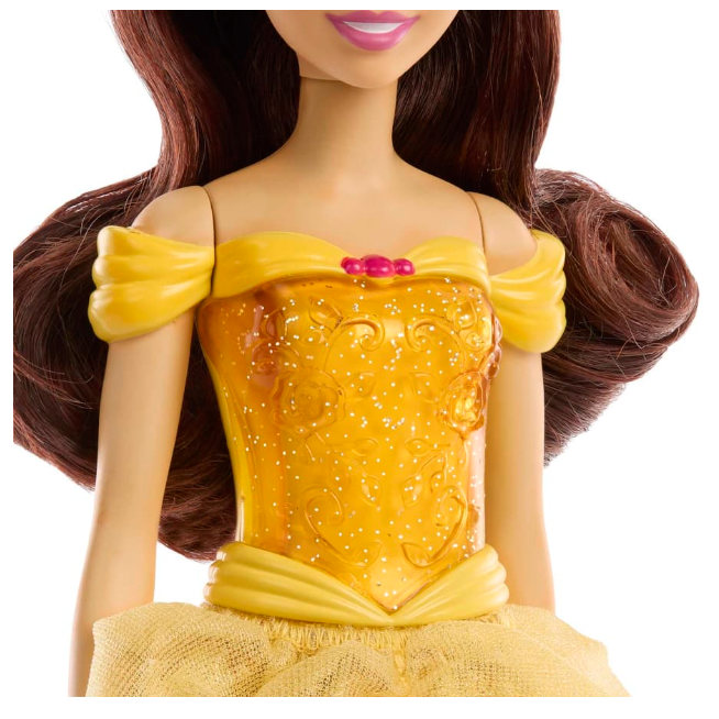 Disney Princess Belle Fashion Doll Yelow Hlw11 Age- 3 Years & Above