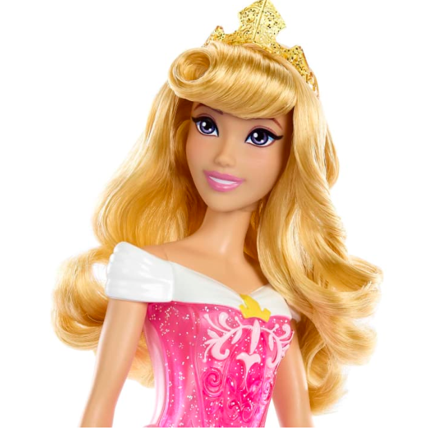 Disney Princess Fashion Doll Aurora Pink Hlw09 Age- 3 Years & Above