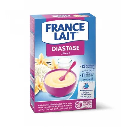 France Lait Baby Cereals Diastase 250Gms Age- 6 Months & Above