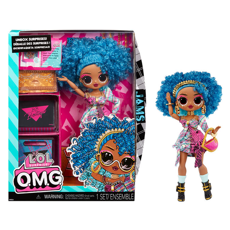LOL Surprise OMG Jams Fashion Doll with Multiple Surprises Multicolor Age- 3 Years & Above