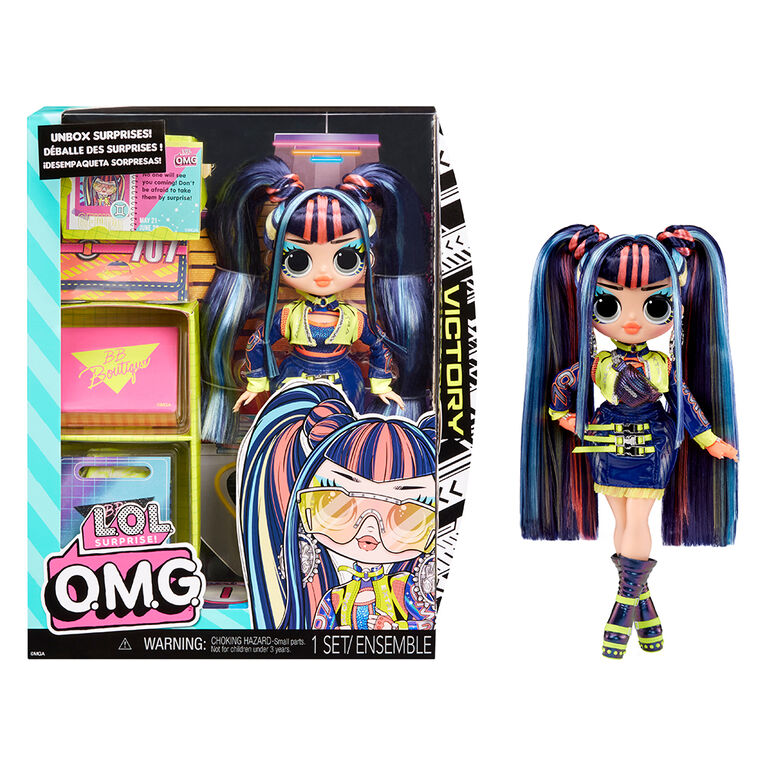 LOL Surprise OMG Victory Fashion Doll with Multiple Surprises Multicolor Age- 3 Years & Above
