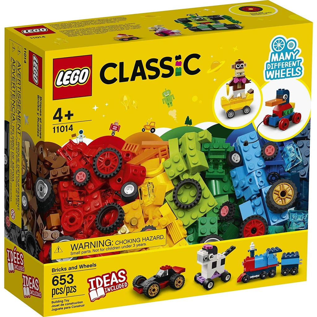 Lego Classic Bricks and Wheels Set 4Y+