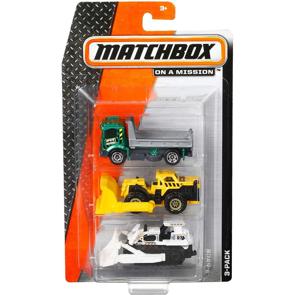 Matchbox On A Mission Cars Gift Set of 3 Multicolor Age- 4 Years & Above