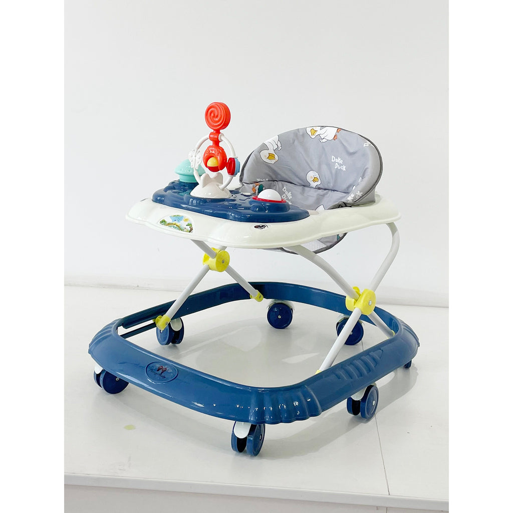 Peekaboo Baby Activity Walker With Music & Toys Blue Age- 6 Months to 3 Years