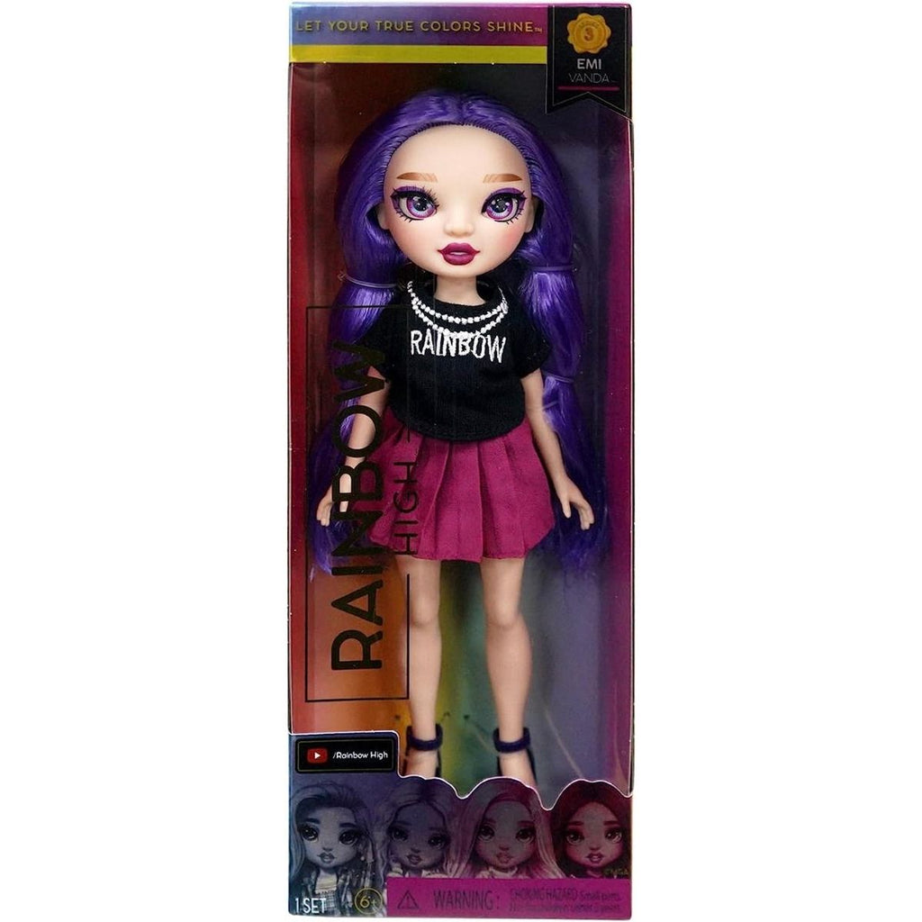 Rainbow High Fashion Doll Emi Vanda Multicolor Age- 3 Years & Above