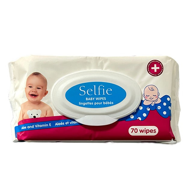 Sejo-002/1 Selfie Baby Sejo-002/1 Wipes Peach 70Wipes