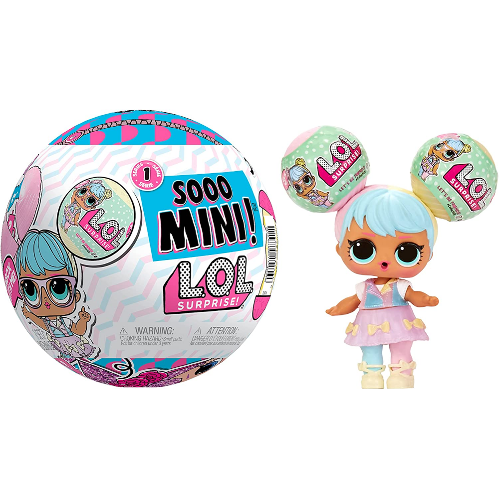 Sooo Mini! L.O.L. Surprise Dolls with 8 Collectibles Multicolor Age- 3 Years & Above