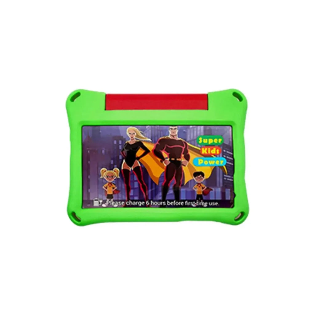 Wintouch 7-Inch Android Kids Tablet K718 with SIM Card Insert,Dual Camera & Inbuilt Google Play Store Green K718 Age- 2 Years & Above