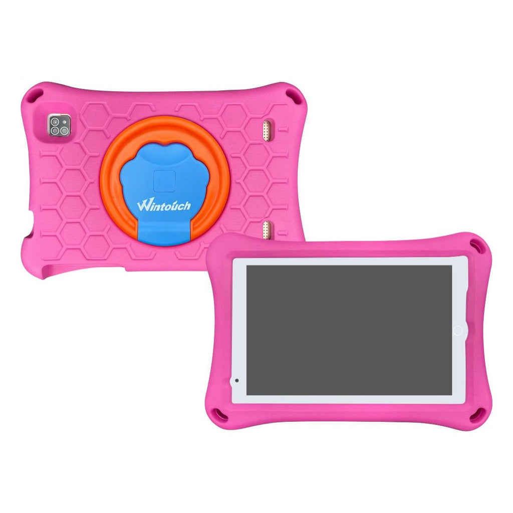 Wintouch 8-Inch Android Kids Tablet K18Pro with SIM Card Insert,Dual Camera & Inbuilt Google Play Store Pink  Age- 2 Years & Above