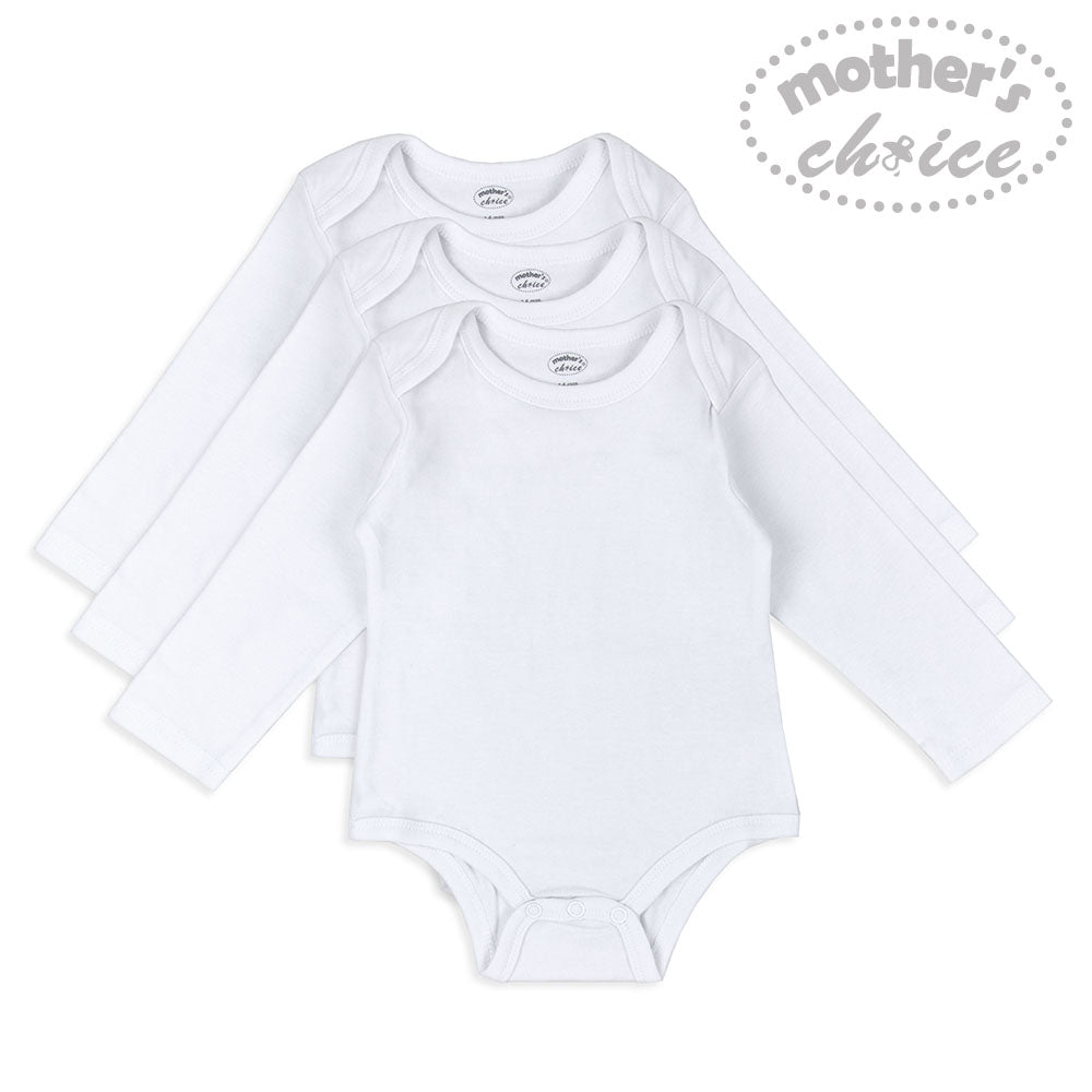 Motherschoice Baby 3 Bodysuits IT2828A