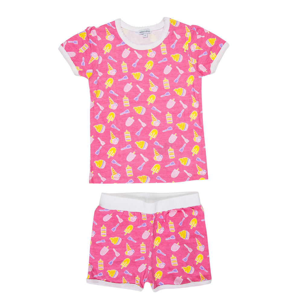 Motherschoice Baby Short Sleeves Tee Shirt & Short - 2 Pcs Sets IT8633