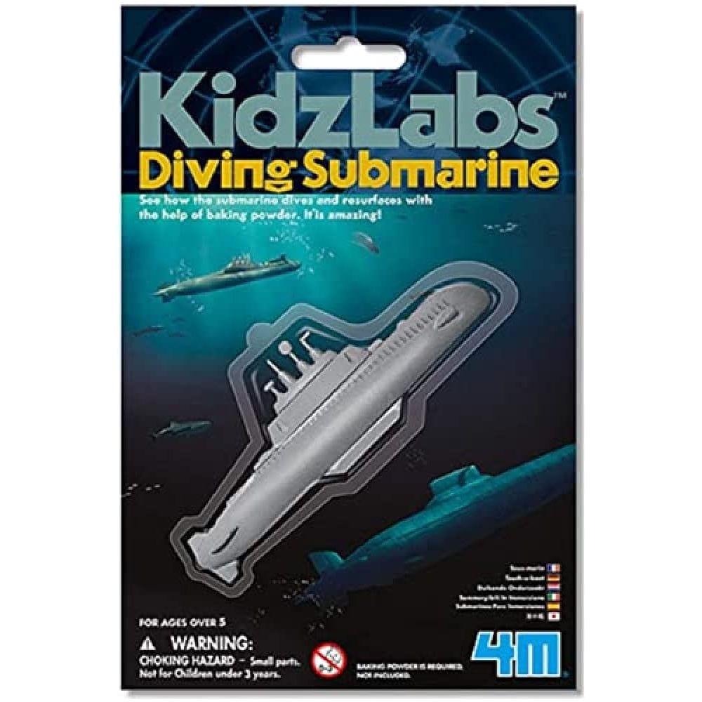 4M KidzLab Diving Submarine Multicolor Age- 8 Years & Above