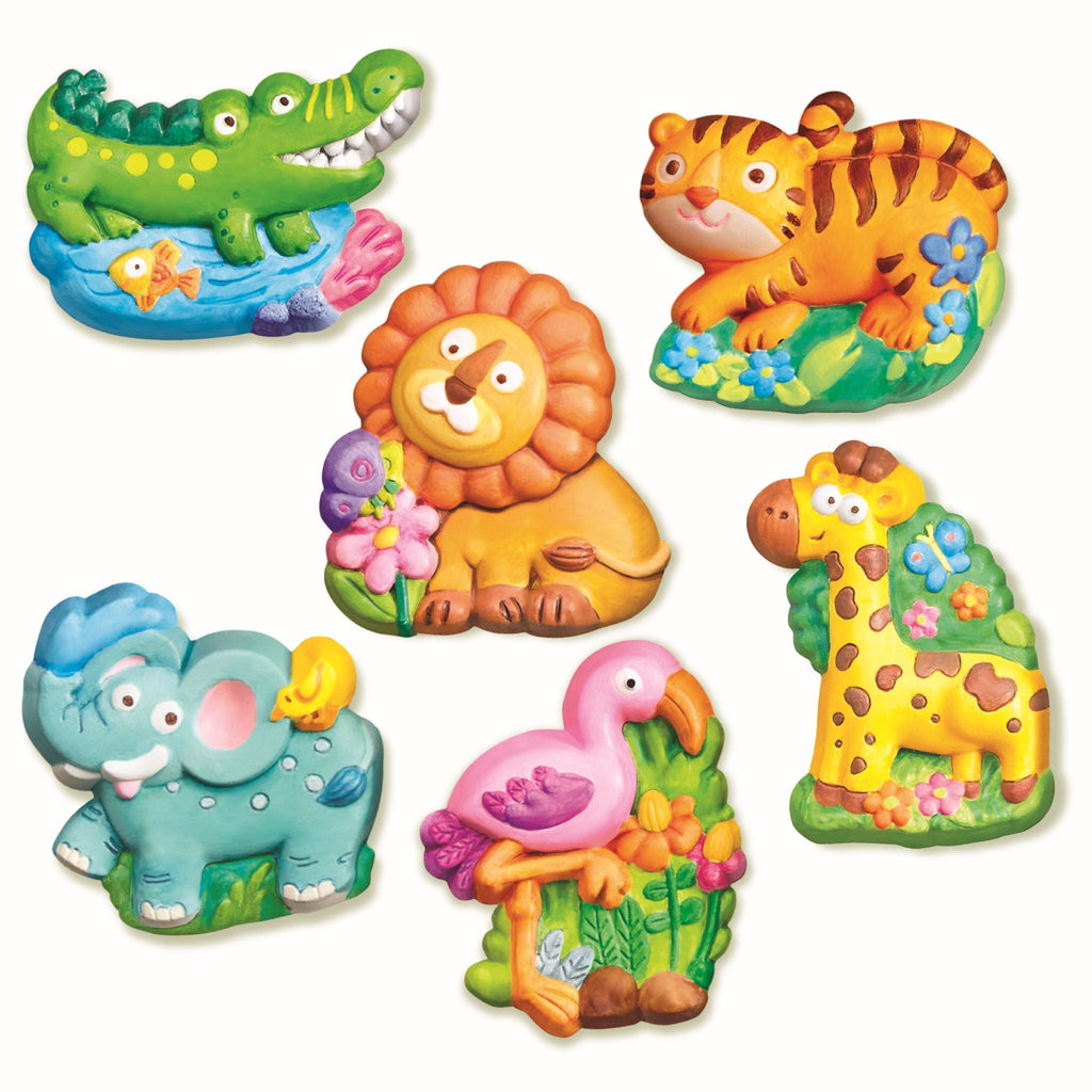 4M Mould & Paint Zoo Animal Multicolor Age-5 Years & Above