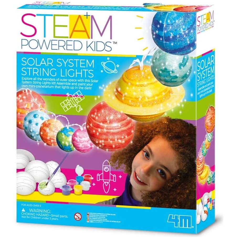 4M Steam Solar System String Lights Age- 8 Years & Above