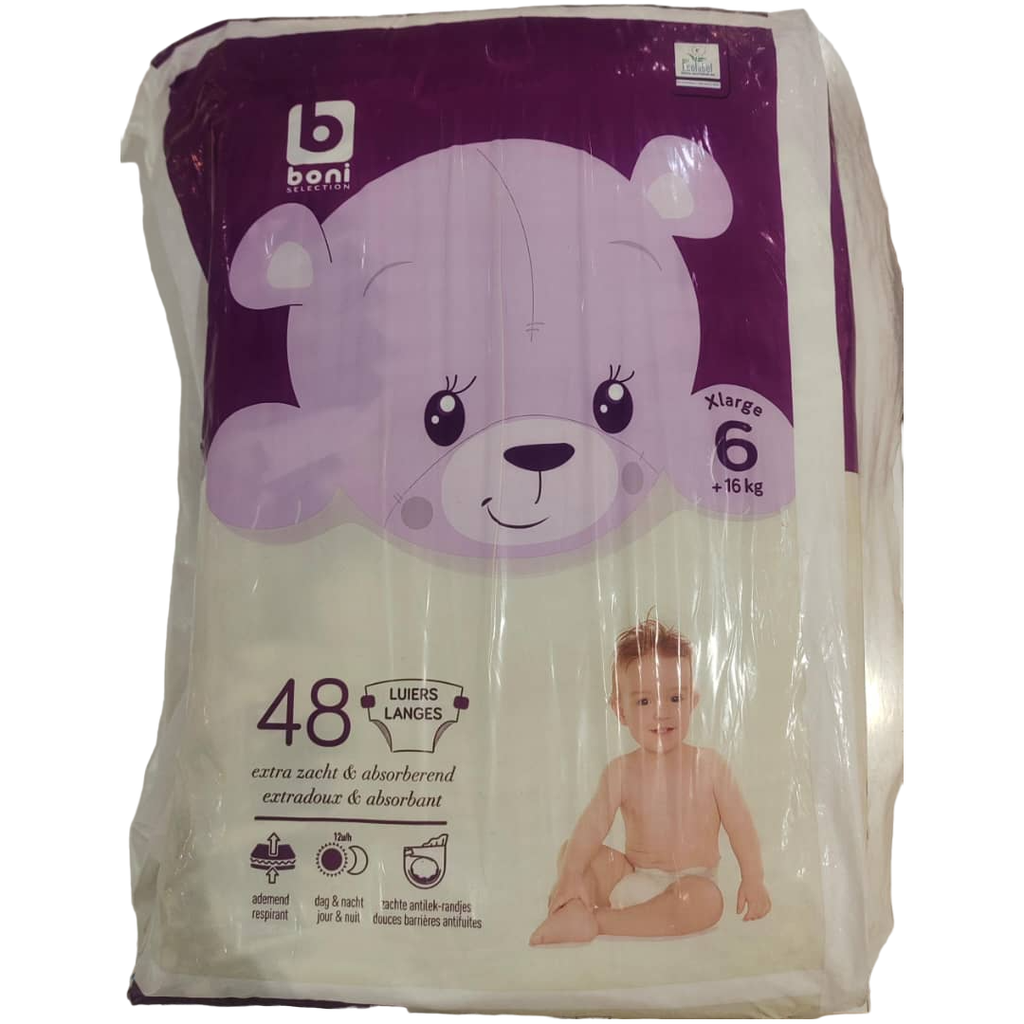 Happy Bebe Baby Diapers XL (16Kg) 48Pcs