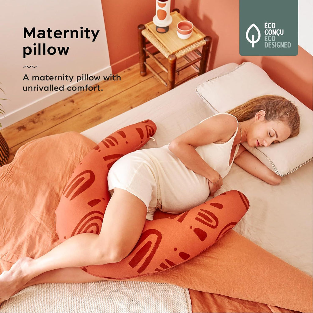 Babymoov B.Love U-Shape Pregnancy Pillow Earth Terracotta for Mumz
