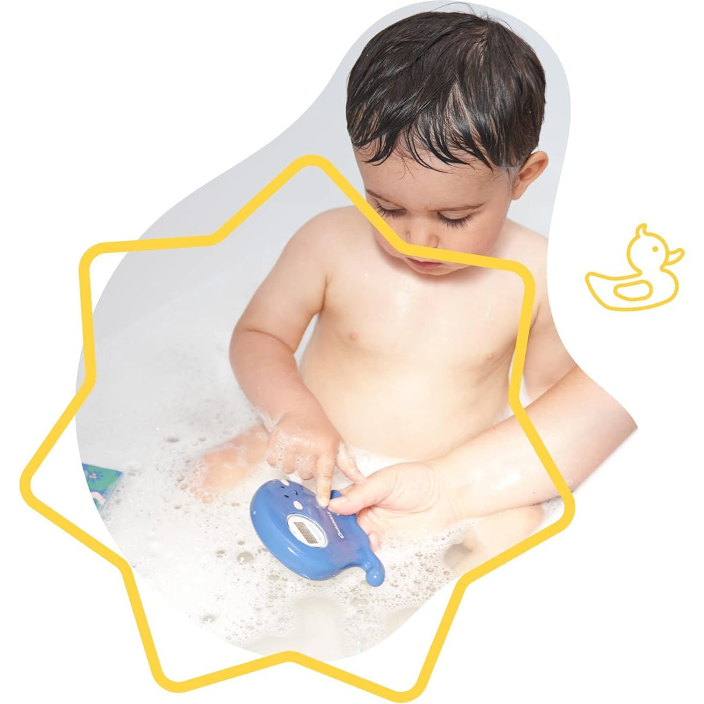Badabulle Digital Baby Bath Thermometer Blue Age- Newborn & Above
