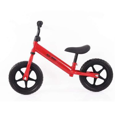 Pibi 2 in 1 Plug & Play Balance Bicycle 12 Inches Red Age- 4 Years & Above