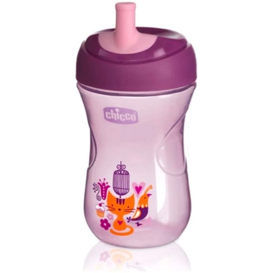 Chicco 2-In-1 Advanced Cup Easy Drinking 12M+ Girl