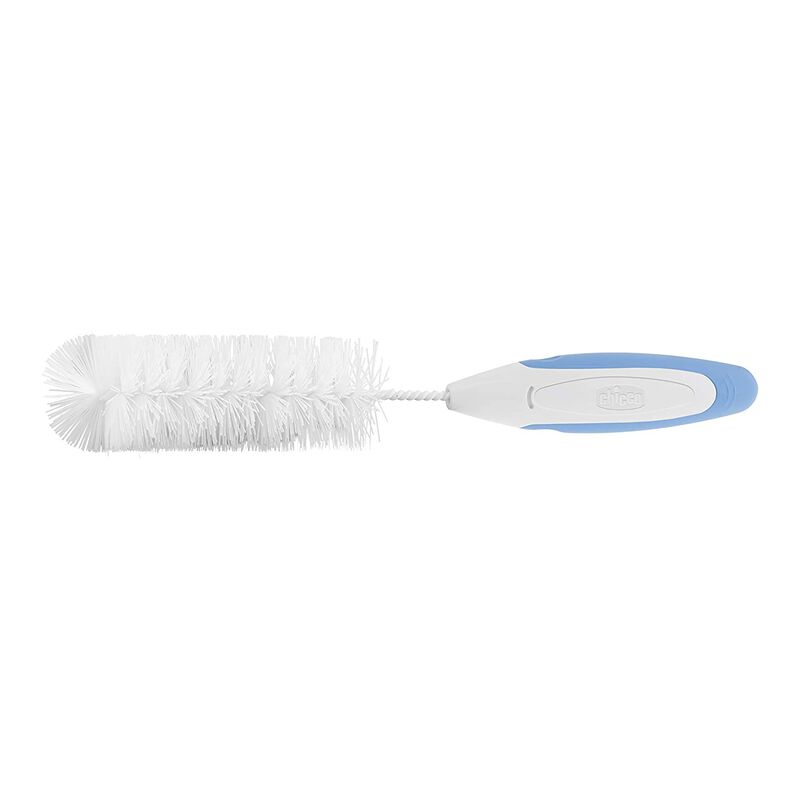 Chicco 3 In 1 Feeding Bottle Cleaning Brush Age- Newborn & Above