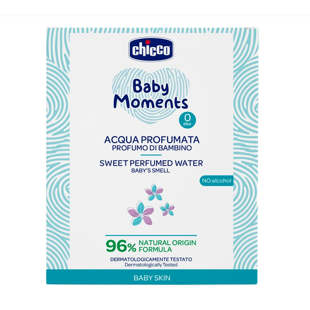 Chicco Baby Moments Sweet Perfumed Water for Babies 100ml Age- Newborn & Above