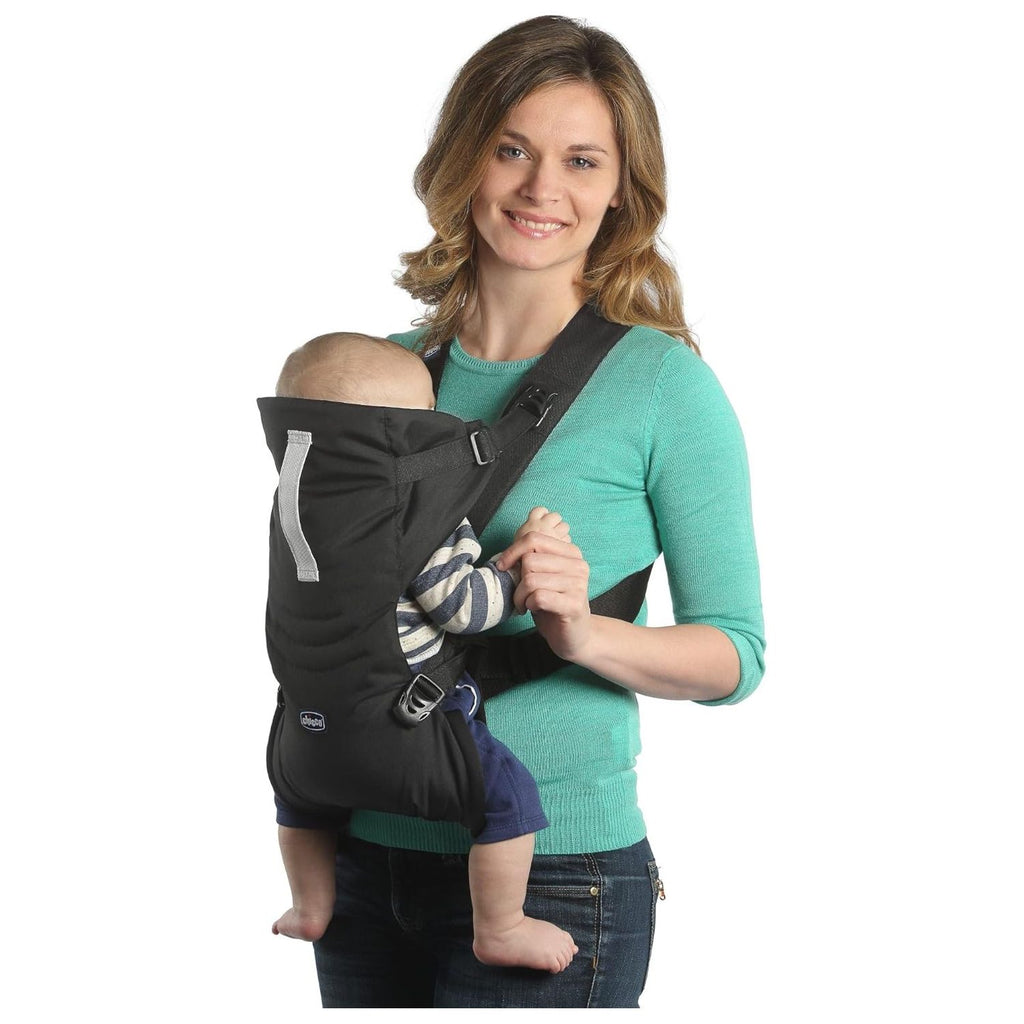 Chicco Easy Fit Baby Carrier with 2 Carry Positions Black Age- Newborn & Above (Holds upto 9kgs)