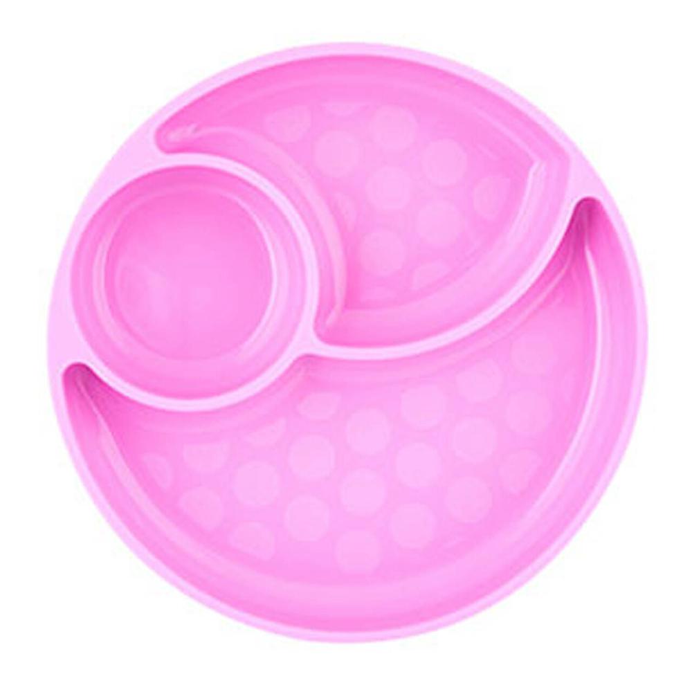 Chicco Plate Silicone Divided Pink 12M+(1021610)