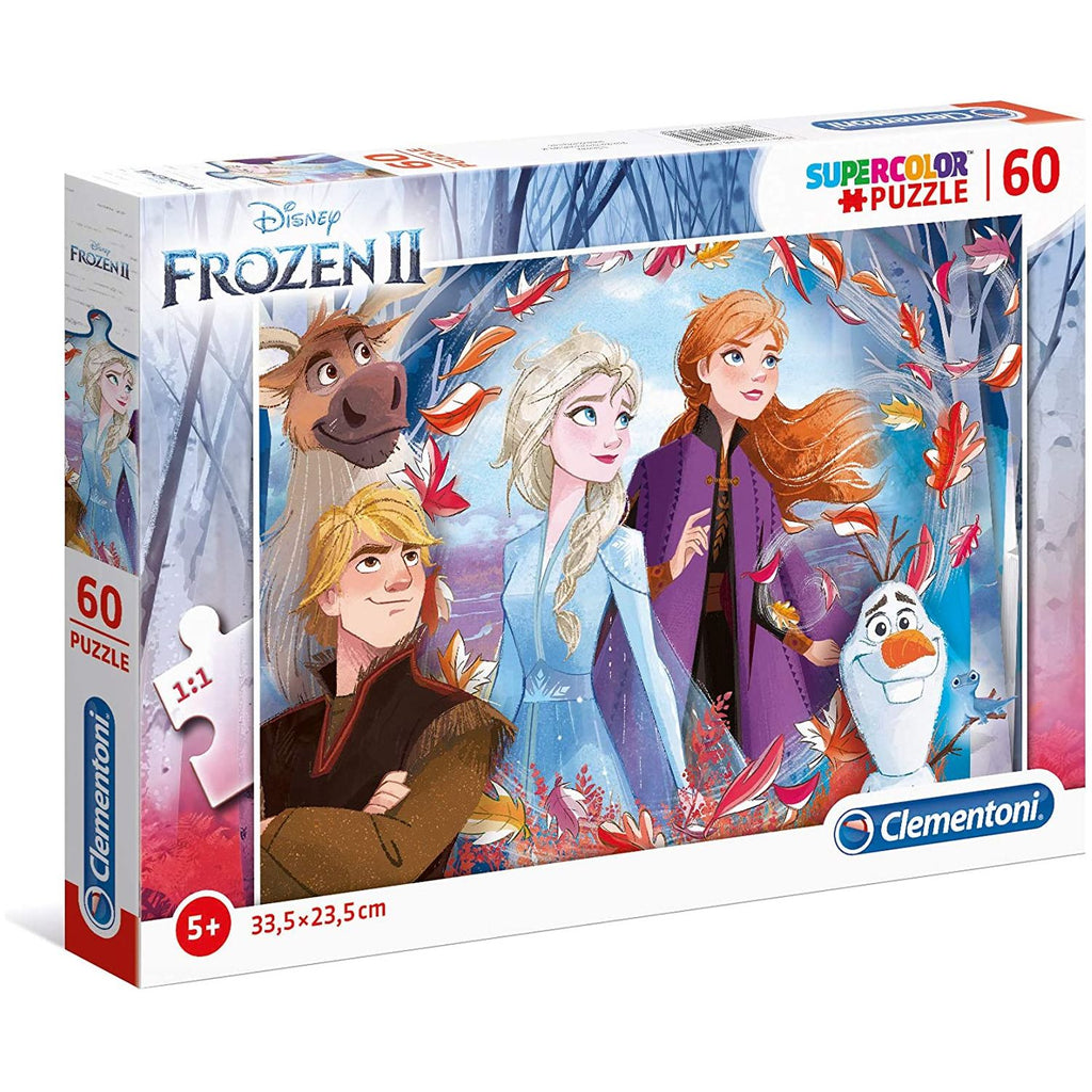 Clementoni Kids Puzzle Super Color Frozen 2 60 Pcs Age- 5 Years & Above