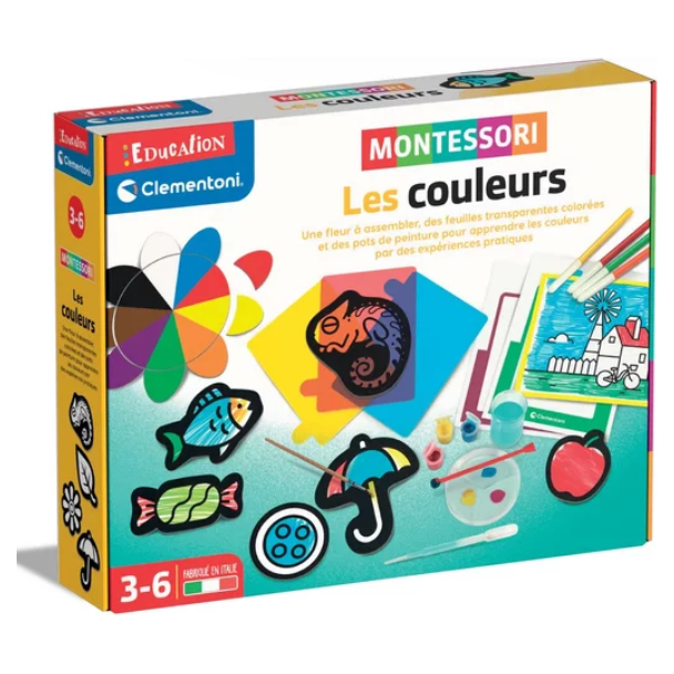 Clementoni Montessori Colori(Fr)(52610) Age-5 Years & Above
