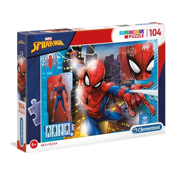 Clementoni Puzzles 104 3 Spider Man (27118) Age-5 Years & Above