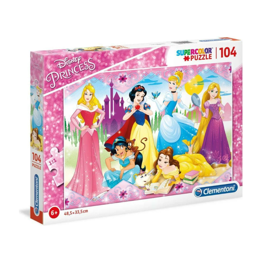 Clementoni Puzzles 104 Princess(27086) Age-5 Years & Above