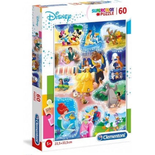 Clementoni Puzzles 60 Disney Dance Time 2020(26992) Age-5 Years & Above