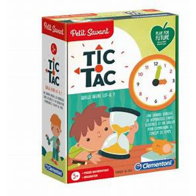 Clementoni Tic Tac New(Fr)(52590) Age-5 Years & Above