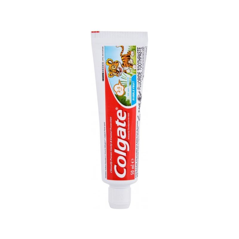 Colgate Kids Bubblefruit Tooth Paste 50 Ml Age- 2 Years to % Years
