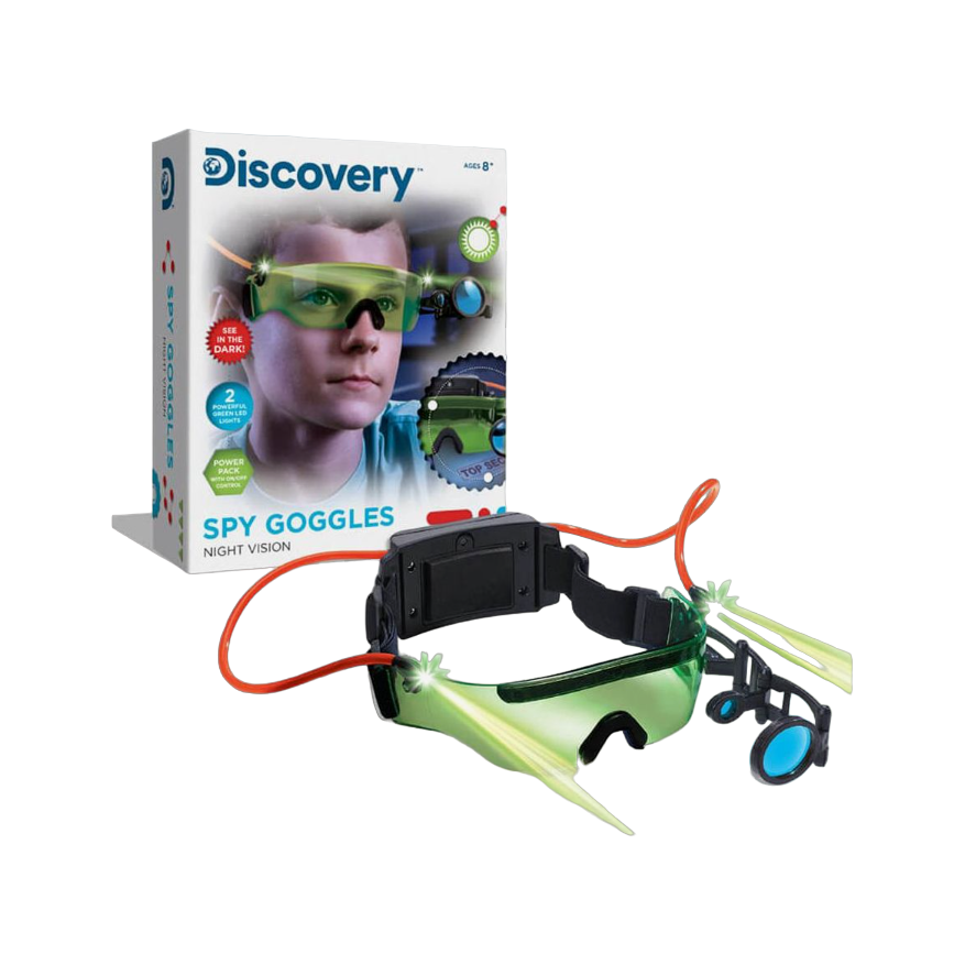 Discovery Night Vision Spy Goggles Age- 8 Years & Above