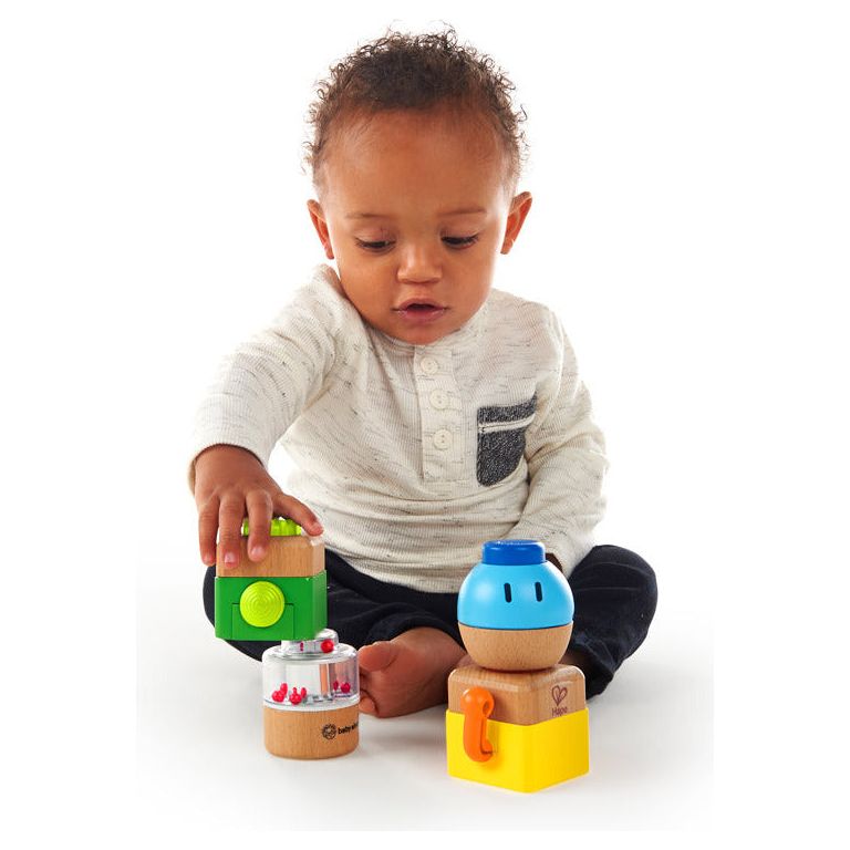 Little Einstein  Four Fundamental Wooden Sensory Set Age- 6 Months & above