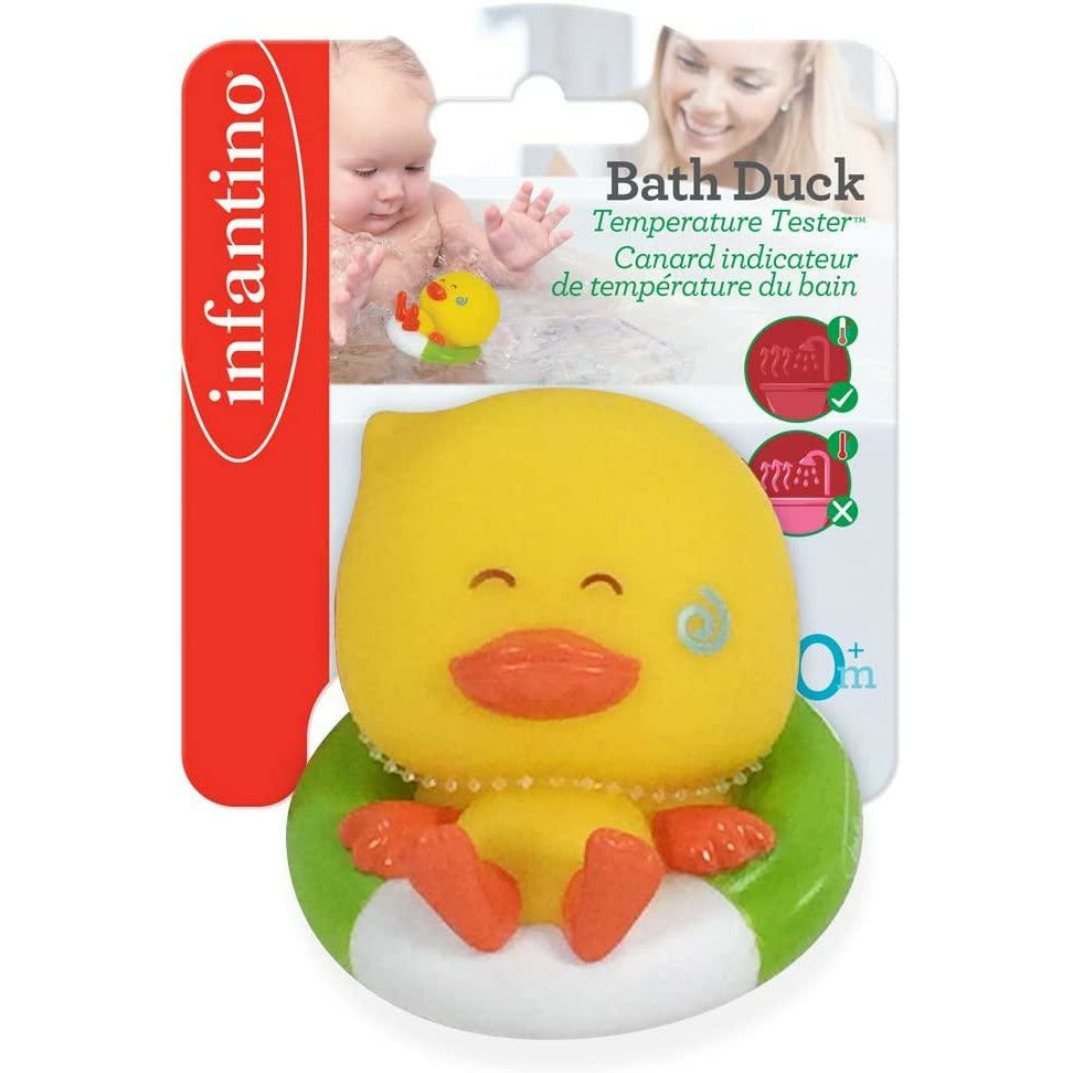 Infantino Bath Duck Squirt & Temperature Tester 0M+