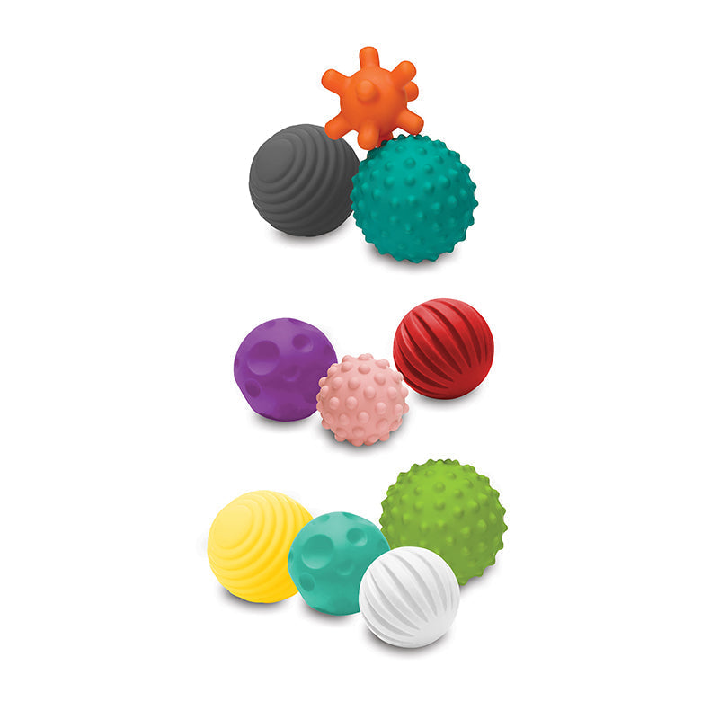 Infantino Textured Multi Ball Set of 9 Age- 6 Months & Above