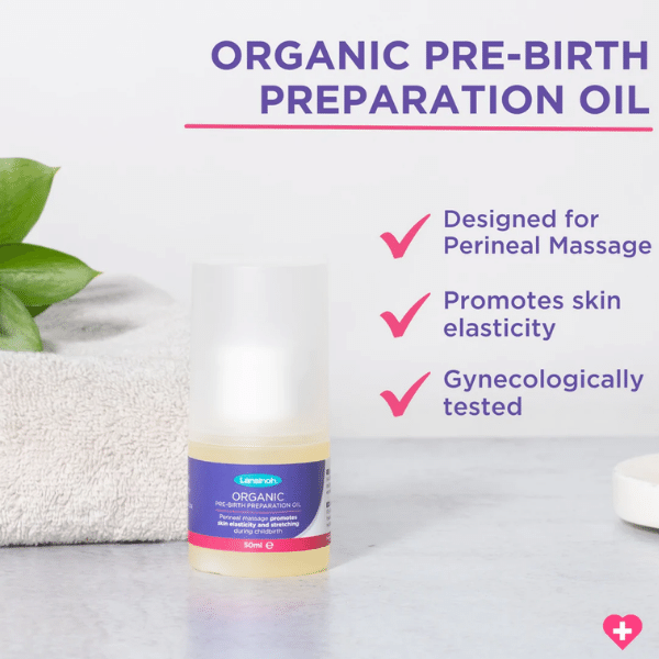 Lansinoh Organic Pre-Birth Preparation Oil 50ml for Mumz