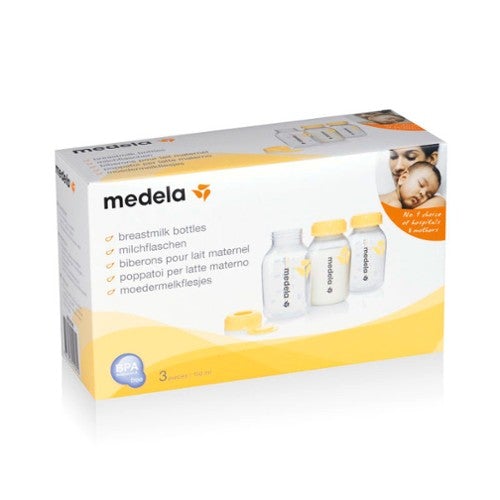 Medela Breast Milk Storage Bottles 150ml 3 Pack