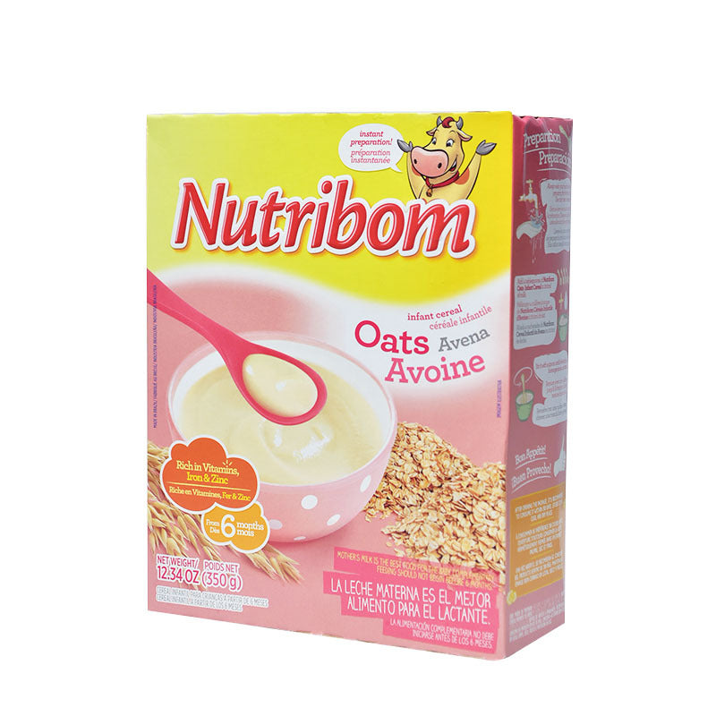 Nutribom Infant Oats Avena Cereal 350g Age- 6 Months & Above
