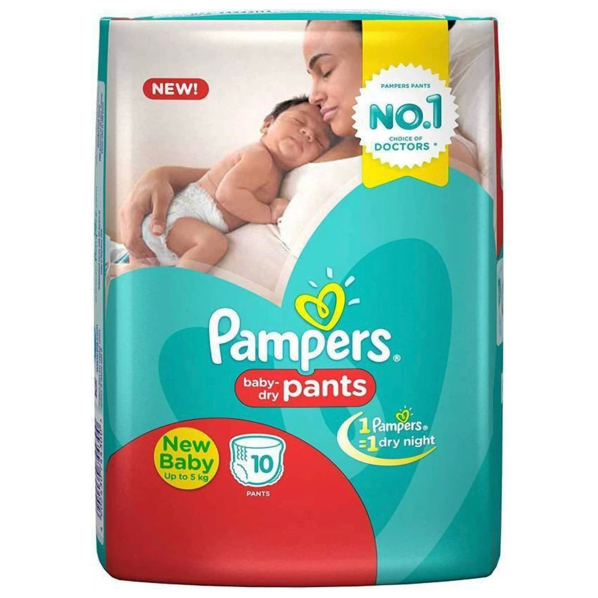 Pampers new born baby diapers discount