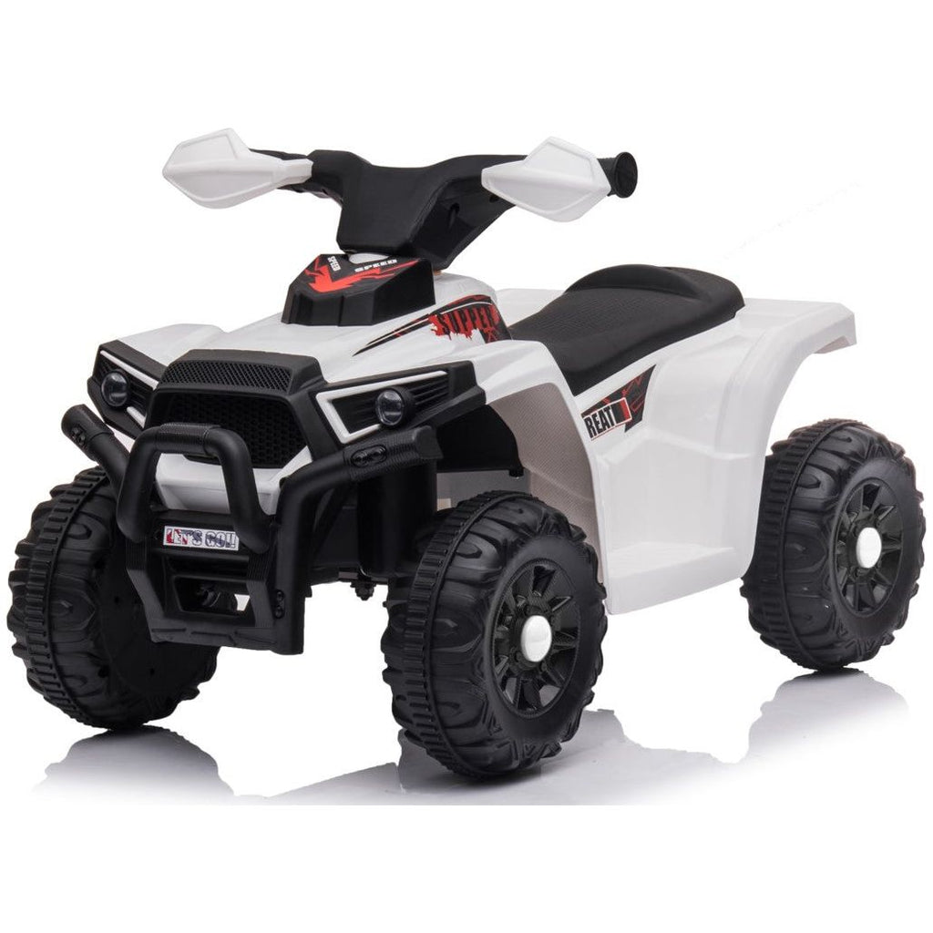 Pibi 6V Battery Operated Mini ATV Ride-On ( XH116) White Age- 2 Years & Above
