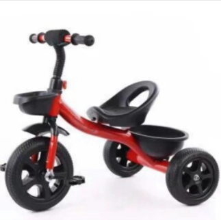 Pibi Kids Tricycle with Storage Basket Red Age- 2 Years to 4 Years