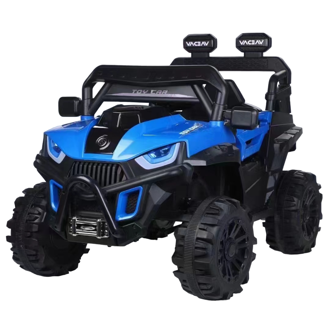 Pibi 4 x4 Battery Operated SUV Truck Ride On with Remote Control 918 Blue Age- 2 Years & Above