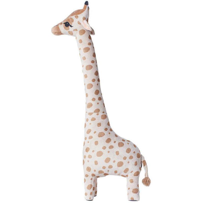 Pibi Plush Standing Baby Giraffe 85 cm  White/Brown Age- Newborn & Above