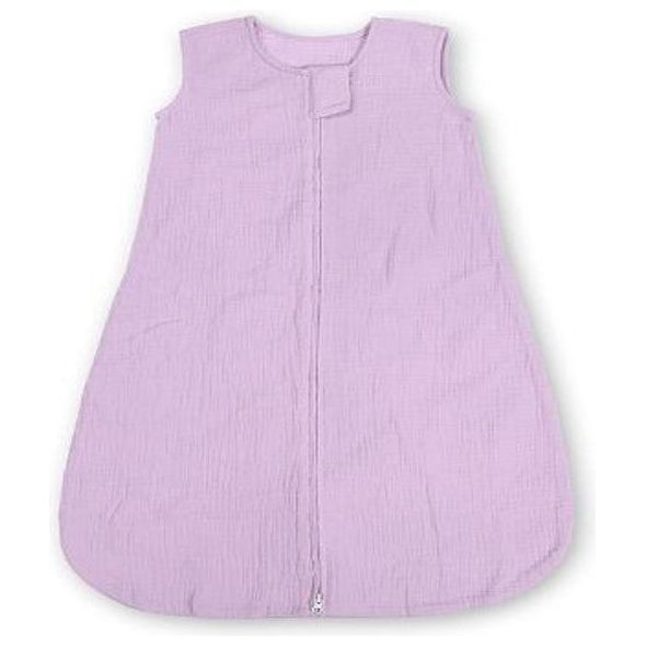 Pibi Solid Infants Muslin Sleeveless Sleeping Bag Small  Purple Age- Newborn to 6 Months