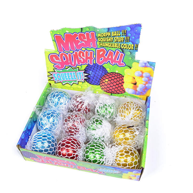 Pibi Stimulation Mesh Ball (6cm ) Assorted Multicolor Age- 3 Years & Above
