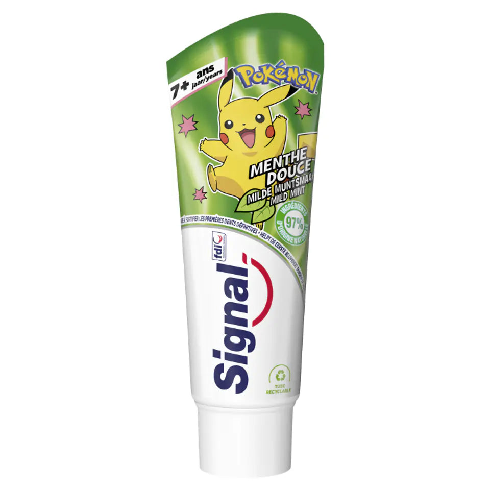 Signal Toothpaste Kids Pokemon Mild Mint 75 Ml Age- 7  Years to 6 Years